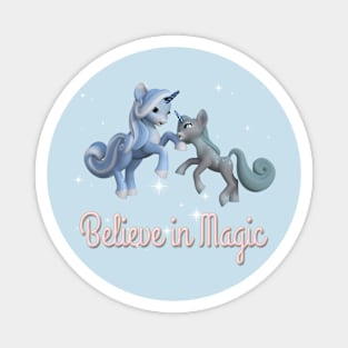 Believe in Magic Unicorn Art Magnet